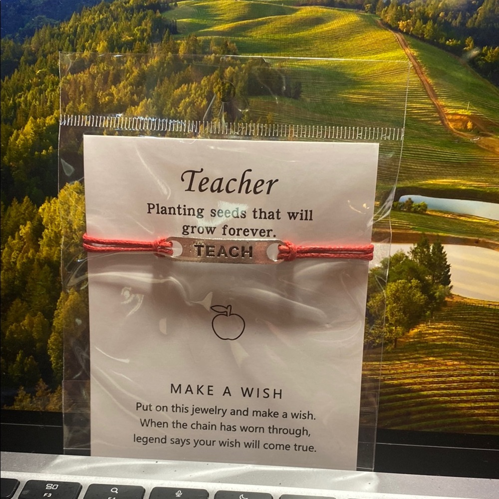 ❤️Red Wish Bracelet for Teachers